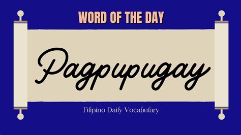 pagpupugay in english